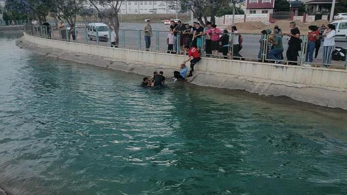 Kanala düşen ikiz kardeşlerden biri boğularak can verdi