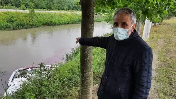 Kilez Deresi'ni atık su ile kırmızıya boyayan firmaya ceza