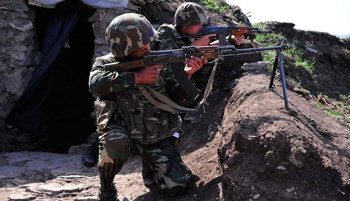 Sınırda provakasyon! Ermeni askerler, Azerbaycan topraklarına girdi