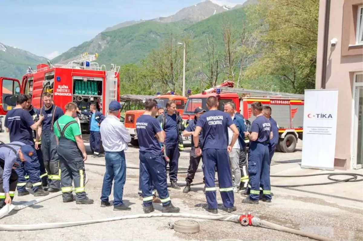 Tika, Karadağ'ın Koruma ve Kurtarma Hizmetlerine Eğitim Desteği Verdi