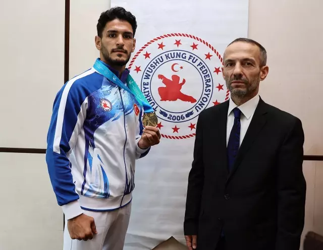 Türkiye Wushu Kung Fu Federasyonu Başkan Vekili Akyüz: Yunus Emre Batan'ın dünya şampiyonluğu bizi gururlandırmıştır