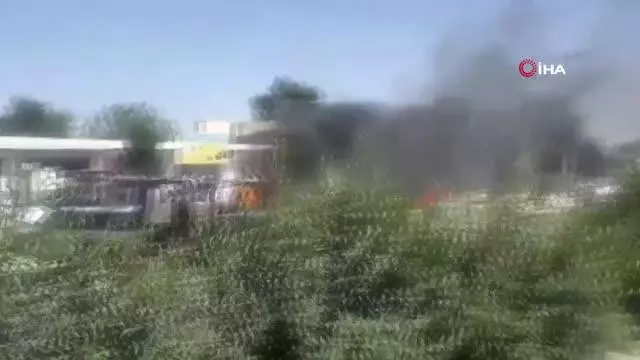 Afganistan'da minibüsün geçişi sırasında mayın patladı