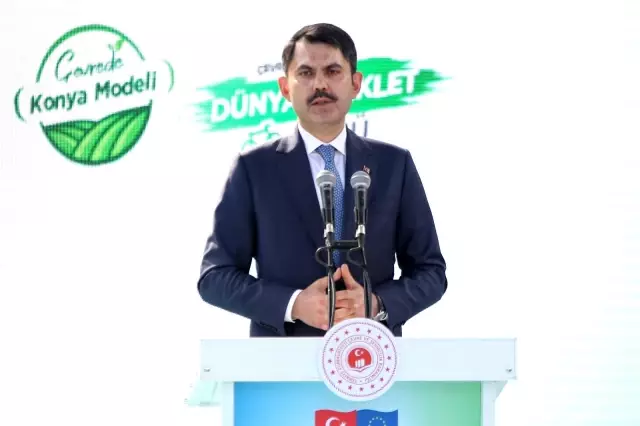Son dakika politika: Bakan Kurum: 'Karapınar Atık Su Arıtma Tesisi'ndeki suyu; Meke Gölü'nü besleyen yeraltı suyuna bağlıyoruz' Son dakika politika: Bakan Kurum: 'Karapınar Atık Su Arıtma Tesisi'ndeki suyu; Meke Gölü'nü besleyen yeraltı suyuna bağlıyoruz'