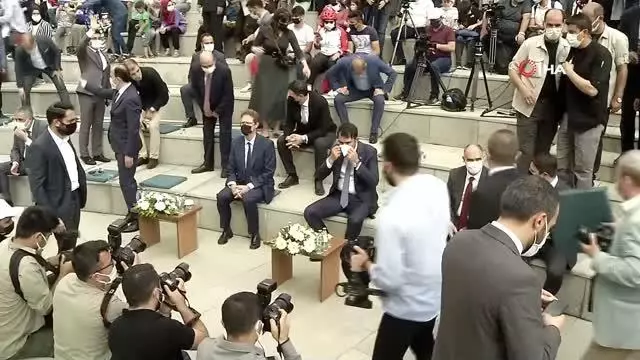 Son dakika politika: Bakan Kurum: 'Karapınar Atık Su Arıtma Tesisi'ndeki suyu; Meke Gölü'nü besleyen yeraltı suyuna bağlıyoruz' Son dakika politika: Bakan Kurum: 'Karapınar Atık Su Arıtma Tesisi'ndeki suyu; Meke Gölü'nü besleyen yeraltı suyuna bağlıyoruz'