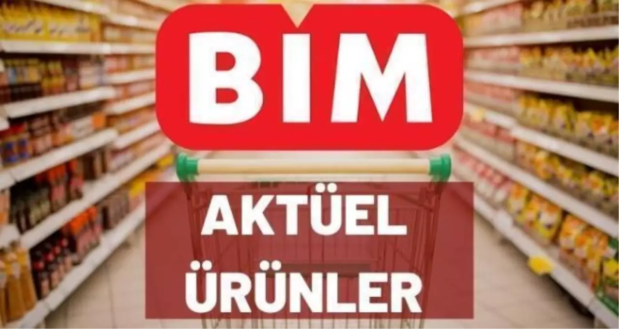 Bim aktüel ürünler kataloğu! BİM 4 Haziran Cuma aktüel ürünlerinde neler var? BİM bugün aktüel ürünler!