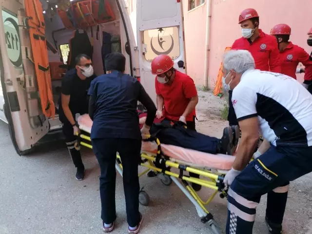 Eğirdir'de hasta tahliyesi tatbikatı gerçeği aratmadı