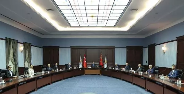 Erdoğan, Yeni Azerbaycan Partisi heyetini kabul etti