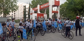 Esenler'de pedallar 'Dünya Bisiklet Günü' için çevrildi