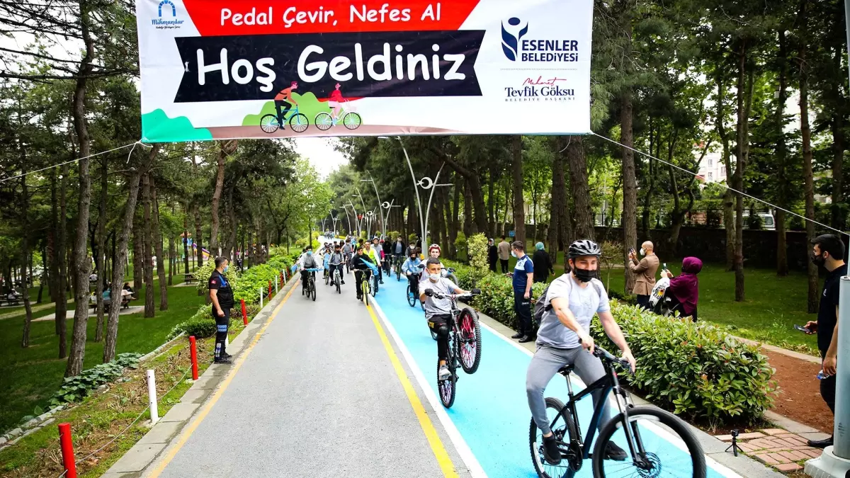 Esenler'in Gençleri Pedalları Coşturdu