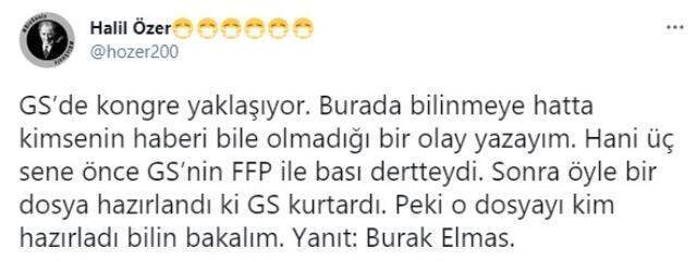 Galatasaray'ı UEFA'nın vereceği cezadan Burak Elmas'ın kurtardığı ortaya çıktı