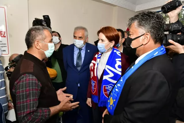 İYİ Parti Genel Başkanı Akşener, esnaf ziyaretinde bulundu (2)