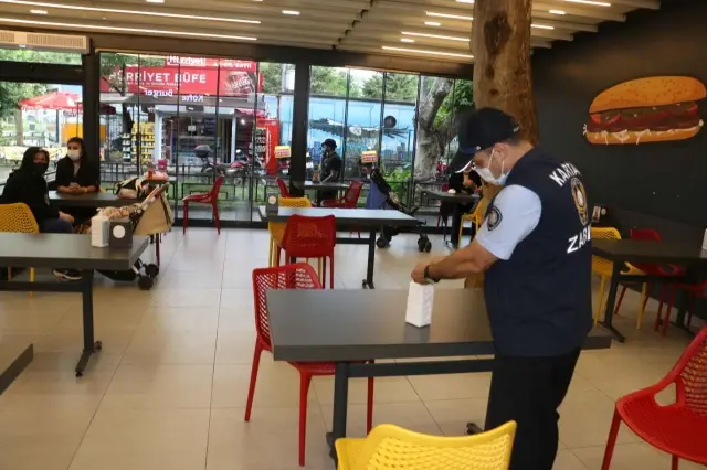 Kartal'da, Kovid-19 denetimi