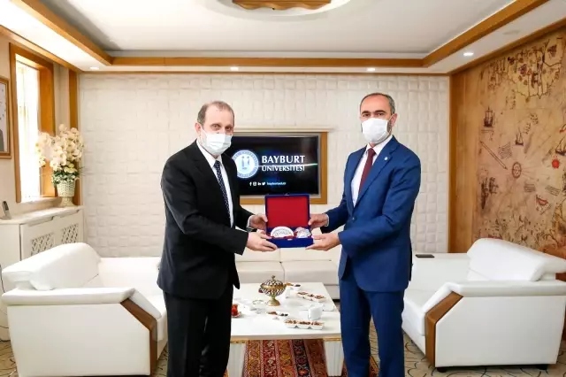 KTÜ Rektörü Çuvalcı'dan Rektör Türkmen'e ziyaret