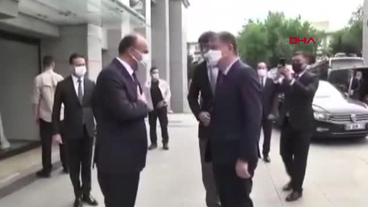 ÖZBEK BAKAN BOBOJONOV, İSTANBUL EMNİYET MÜDÜRÜ AKTAŞ'I ZİYARET ETTİ