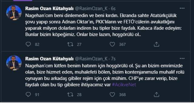 Rasim Ozan Kütahyalı, Nagehan Alçı ile boşandıkları iddiasını yalanladı