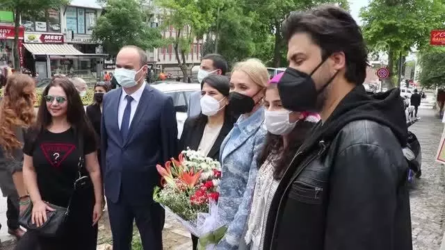 'Rotahane Projesi' ile Edirne'ye gelen heyet kenti gezip, tava ciğer pişirdi