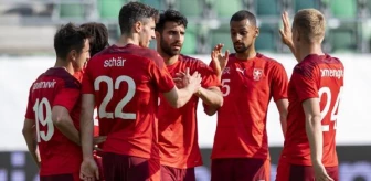 Türkiye'nin EURO 2020'deki rakibi İsviçre, hazırlık maçında farklı galip