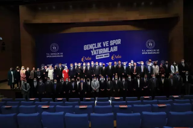 Ünye'ye 5 yeni spor tesisi müjdesi