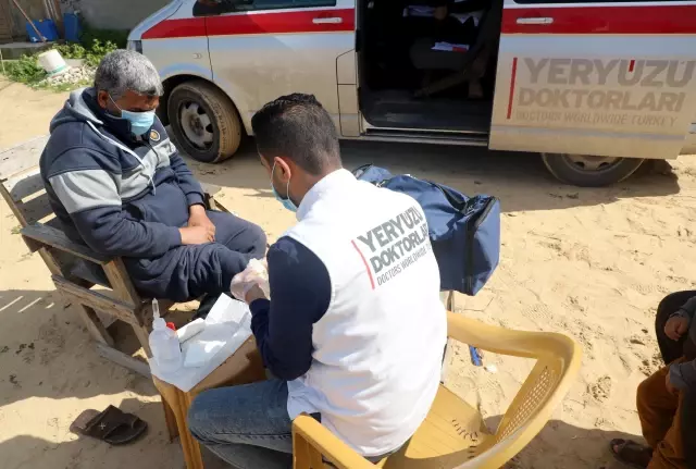 Yeryüzü Doktorları'ndan Filistin'e sağlık hizmeti Yeryüzü Doktorları'ndan Filistin'e sağlık hizmeti