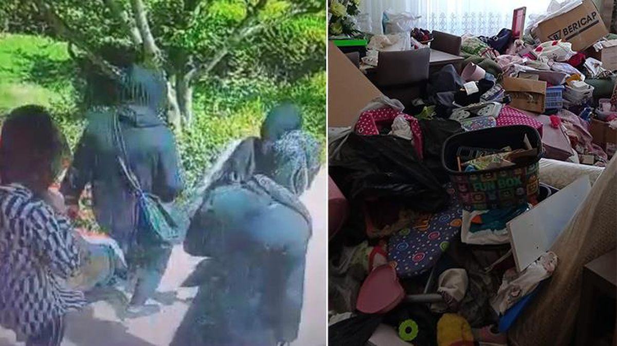 4 kadın hırsız girdikleri evi yarım saat boyunca talan etti