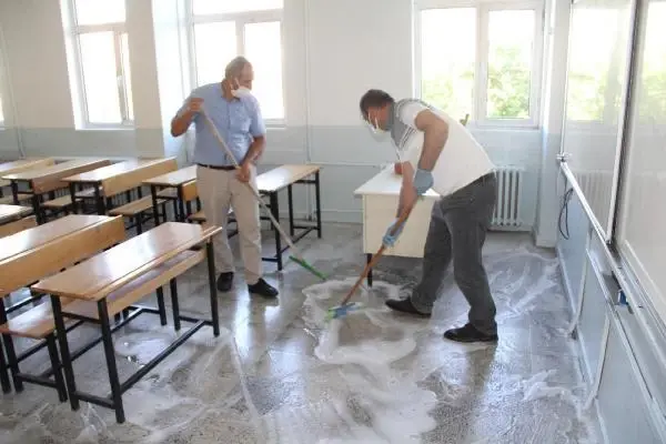 AĞRI'DAKİ OKULLARDA LGS TEMİZLİĞİ AĞRI'DAKİ OKULLARDA LGS TEMİZLİĞİ