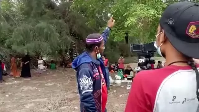 Arakanlı Müslümanları taşıyan tekne Endonezya'da sahile vurdu