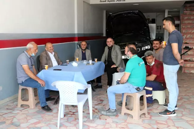 Başkan Tavlı, Sanayi Esnafını Ziyaret Etti