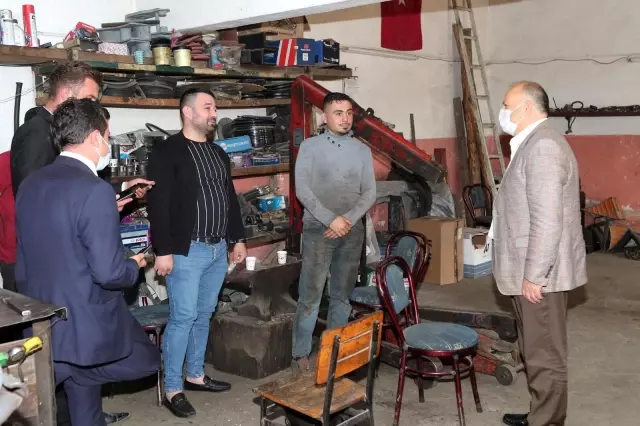 Başkan Tavlı, Sanayi Esnafını Ziyaret Etti