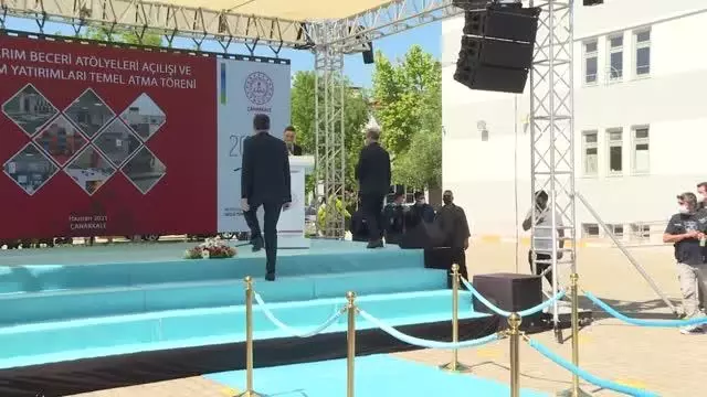 Son dakika haberi... ÇANAKKALE - Milli Eğitim Bakanı Selçuk, tasarım beceri atölyelerini ziyaret etti