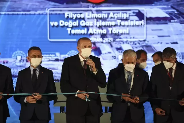Cumhurbaşkanı Erdoğan, Filyos Limanı Açılışı ve Doğalgaz İşleme Tesisleri Temel Atma Töreni'nde konuştu: (3)