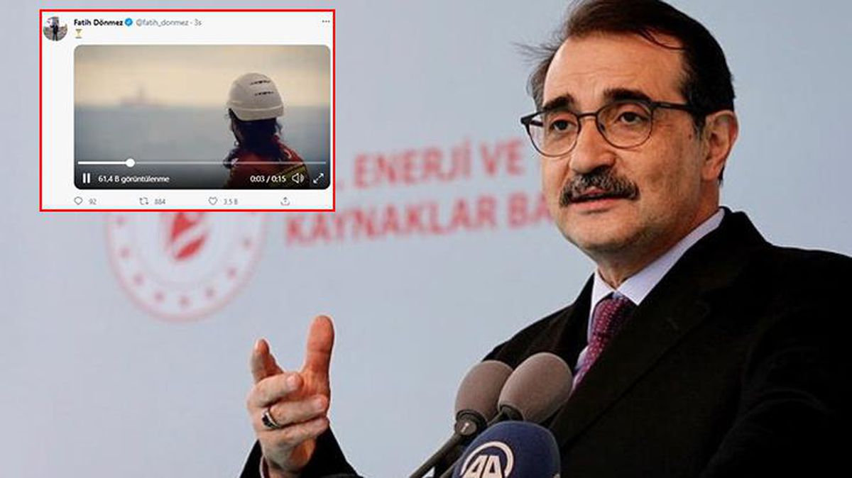 Cumhurbaşkanı Erdoğan'ın açıklayacağı müjdeye saatler kala Bakan Dönmez'den heyecanlandıran paylaşım: Gözümüz ufukta