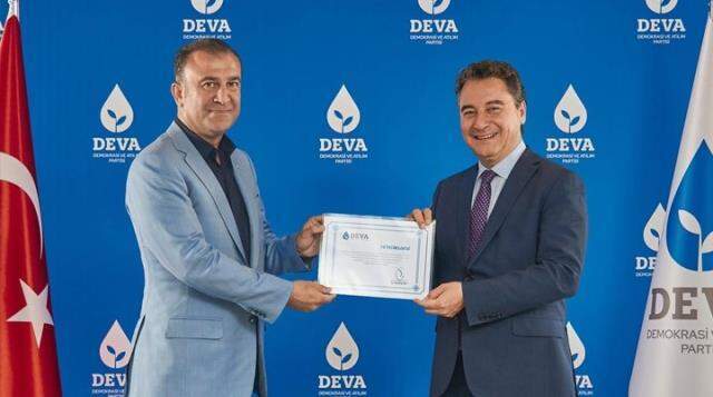 DEVA İstanbul İl Başkanlığı yönetimi görevden alındı