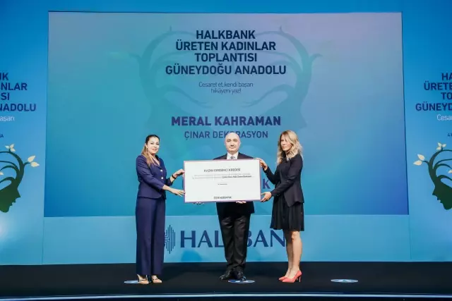 'Halkbank Üreten Kadınlar Toplantısı' Gaziantep'te gerçekleştirildi