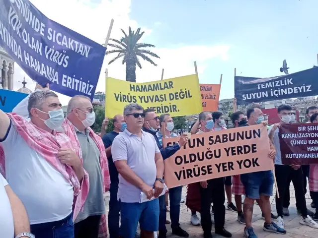 Hamam ve sauna işletmecilerinden açılma talebi