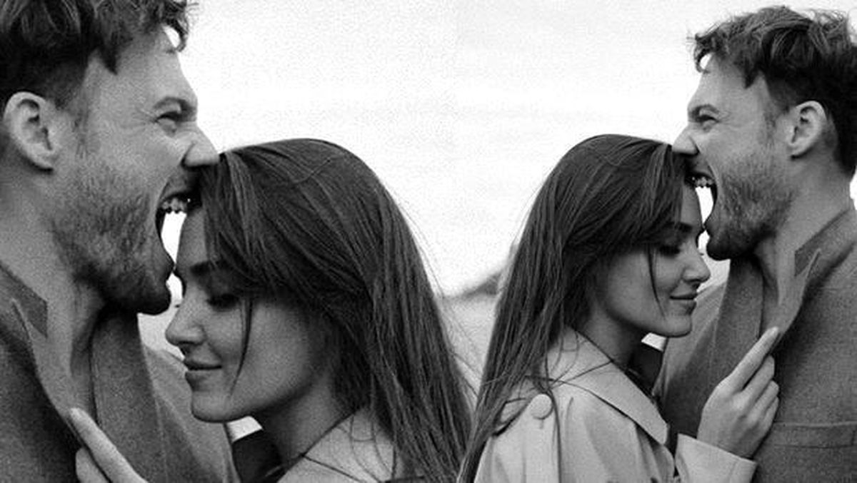 Hande Erçel'den Kerem Bürsin'e: Sana sahip olduğum için çok şanslıyım!