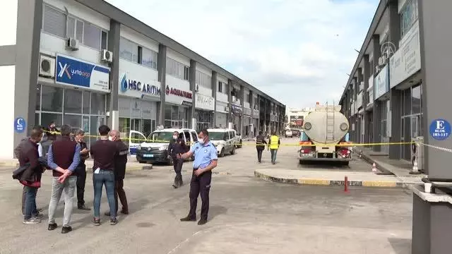 Başkentte kimyasal madde üreten merkezde çıkan yangında 38 iş yeri zarar gördü