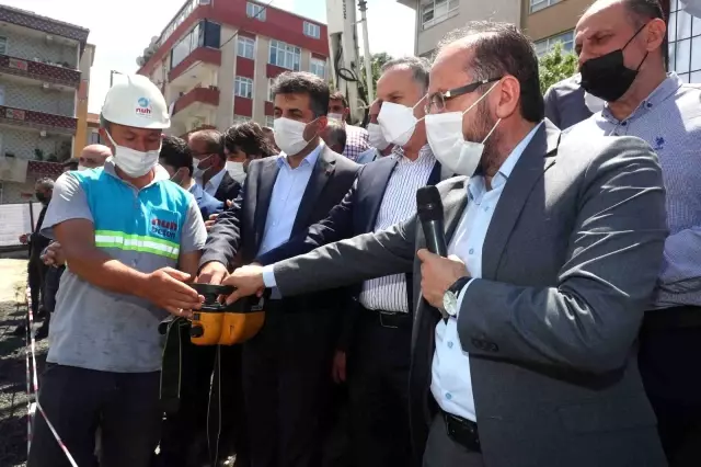 Küfeki taşından yapılacak olan Medine Camii'nin temeli atıldı