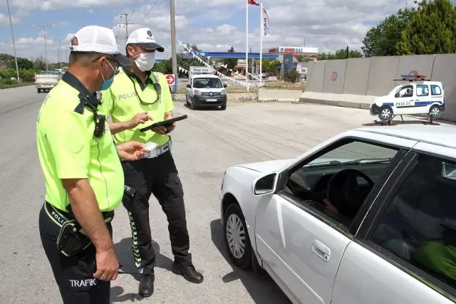 Kural ihlali yapan sürücüler drone ile tespit edildi
