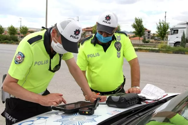 Kural ihlali yapan sürücüler drone ile tespit edildi
