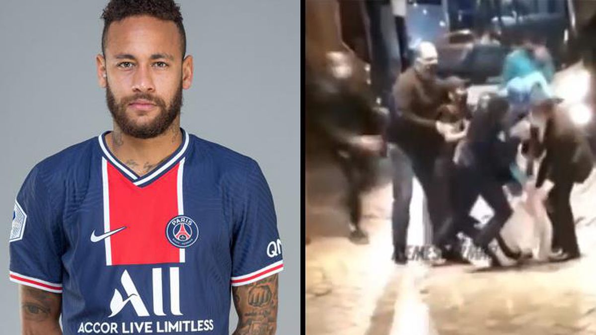 Hırsızlar Neymar'ı darp edip ayakkabılarını çaldı! O anlar saniye saniye kamerada