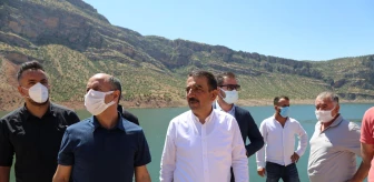 Siirt Valisi Hacıbektaşoğlu, Botan Vadisi Milli Park'ında incelemede bulundu