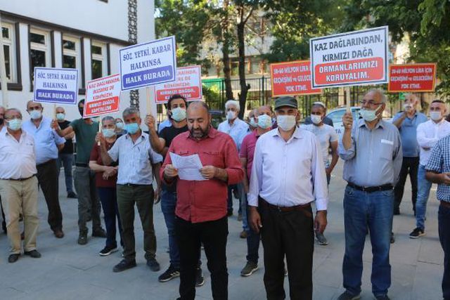 TUNCELİ'DE KÖYLÜLERDEN 'KATI ATIK TESİSİ' PROJESİNE TEPKİ