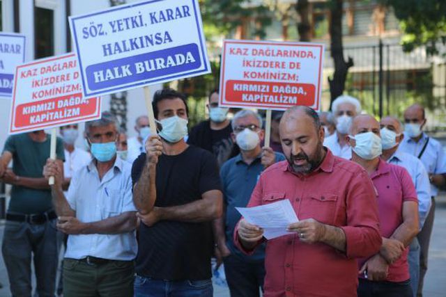 TUNCELİ'DE KÖYLÜLERDEN 'KATI ATIK TESİSİ' PROJESİNE TEPKİ