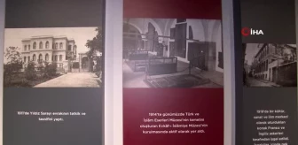 Yazar İbnülemin Mahmud Kemal İnal'ın koleksiyonu Fatih Cam Küp Galeri'de sergilenmeye başlandı