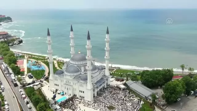 ZONGULDAK - Cumhurbaşkanı Erdoğan'ın katılımıyla Uzun Mehmet Camisi açılıyor (3)