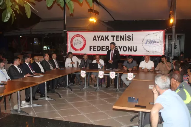 Ayak Tenisi Federasyonu, ilk olağan genel kurul toplantısını Antalya'da gerçekleştirdi Ayak Tenisi Federasyonu, ilk olağan genel kurul toplantısını Antalya'da gerçekleştirdi