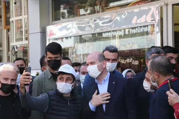 Bakan Soylu: Allah sizin emrinize amade olmaktan uzaklaştırmasın (2) Bakan Soylu: Allah sizin emrinize amade olmaktan uzaklaştırmasın (2)