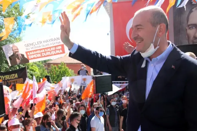 Bakan Soylu: 'Diyarbakır anneleri pes ettirdi HDP'yi' Bakan Soylu: 'Diyarbakır anneleri pes ettirdi HDP'yi'