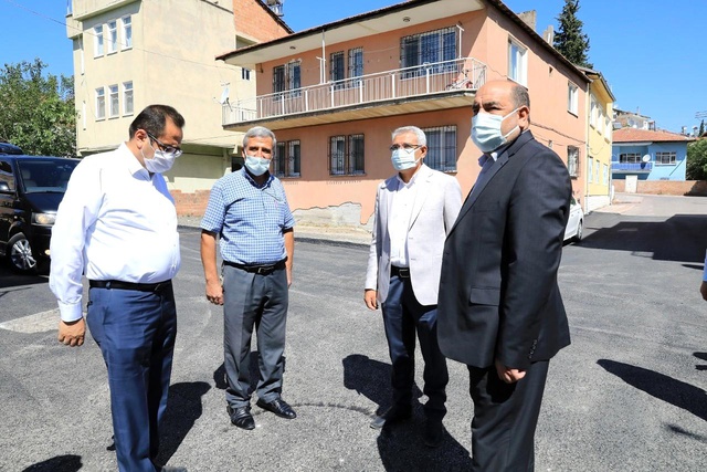 Battalgazi'de yeni yol ve asfalt çalışmaları devam ediyor