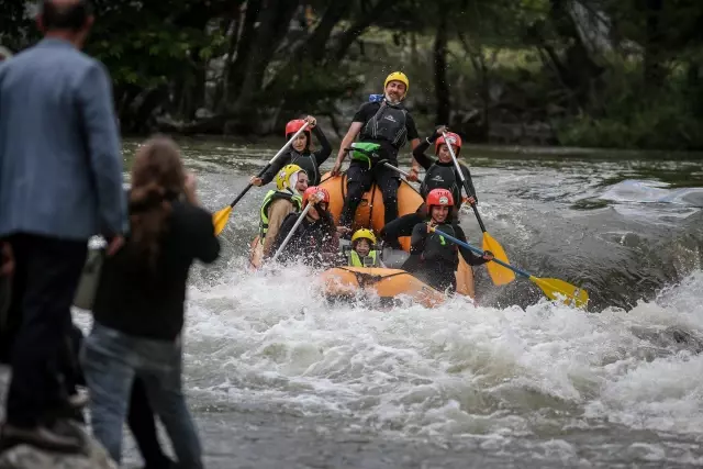 Marmara'nın rafting parkuru Orhaneli'de açıldı